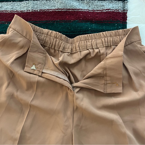 Brown wide leg pants, size L-XL (from Amazon) - Picture 2 of 5